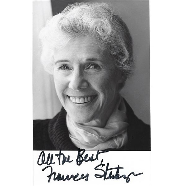 Frances Sternhagen signed photo