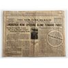 Image 1 : The New York Herald commemorative 60th anniversary Lindbergh's solo flight original 1987 vintage new