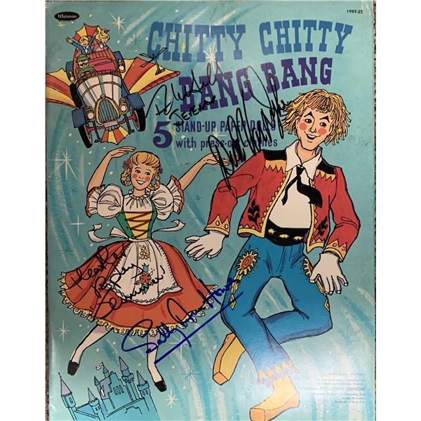 Chitty Chitty Bang Bang cast signed paper doll book