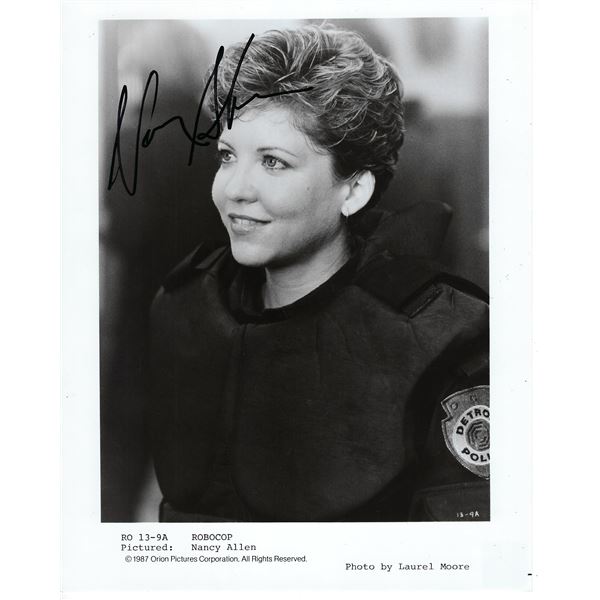 Nancy Allen Signed Photo