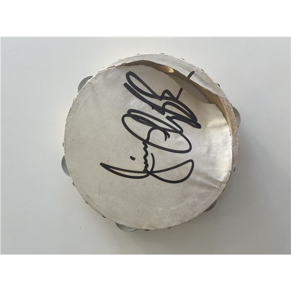 Jimmy Cliff signed tambourine