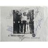 Image 1 : J. Geils Band signed promo flat