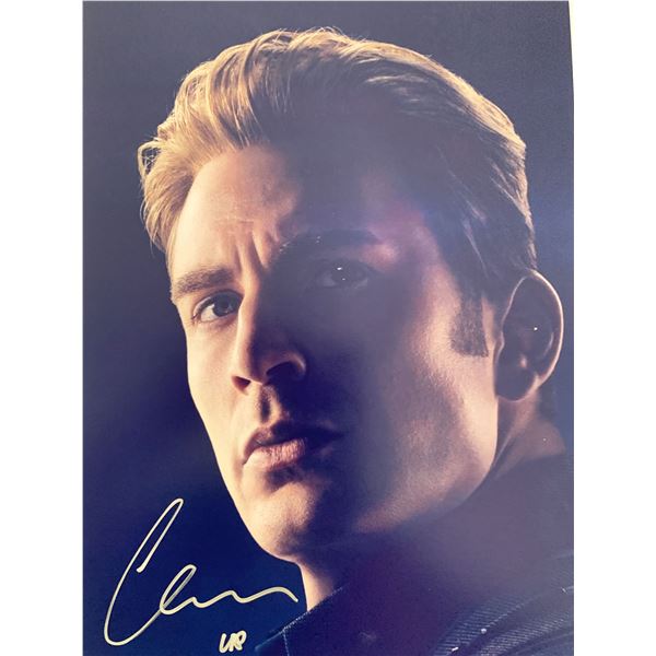 Chris Evans Signed Movie Photo