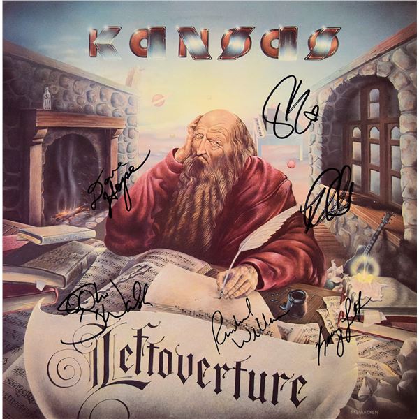 Kansas signed Leftoverture album