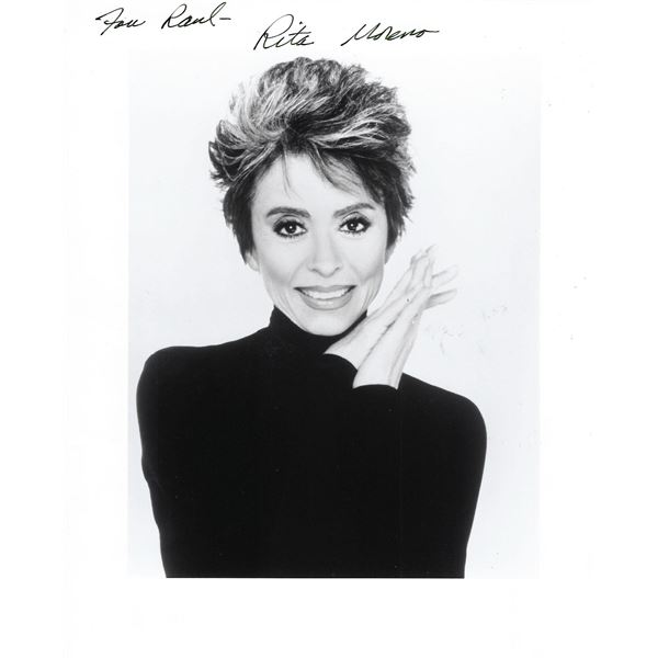 The King and I Rita Moreno signed photo