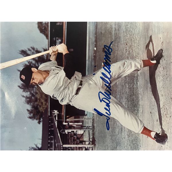 Ted Williams signed photo. Allstar authenticated