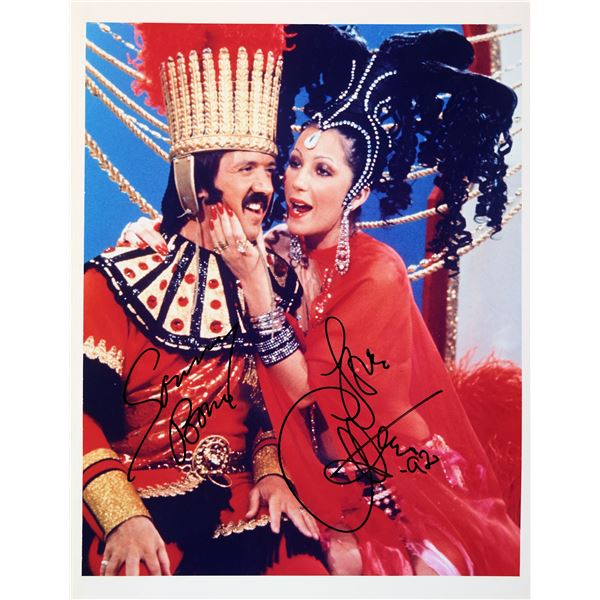 Sonny & Cher signed promo photo