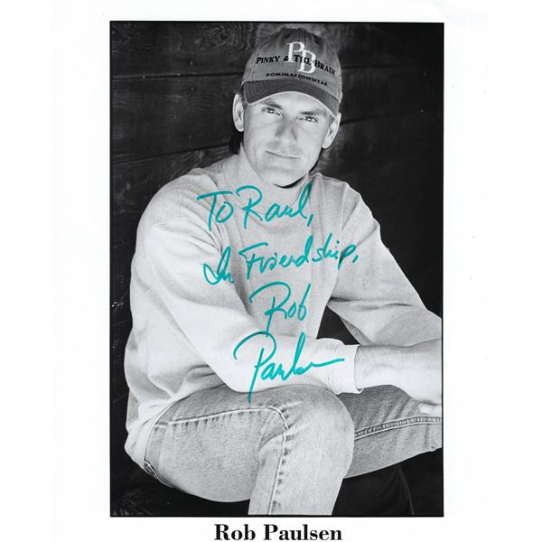 Rob Paulsen signed photo