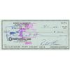 Image 1 : Bobby Thomson signed check