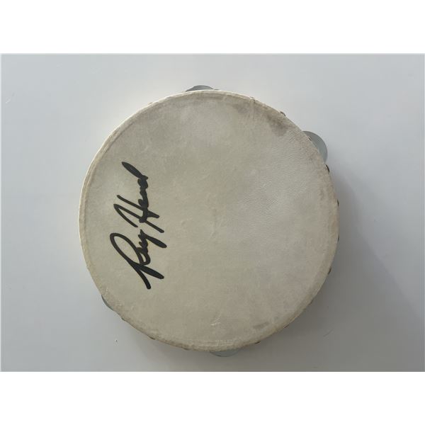 Roy Head signed tambourine