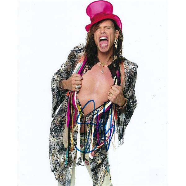 Steven Tyler signed photo