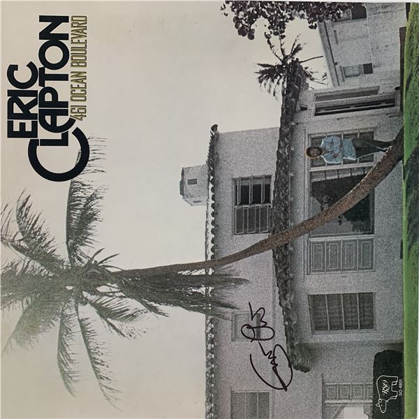 Eric Clapton 461 Ocean Boulevard signed record