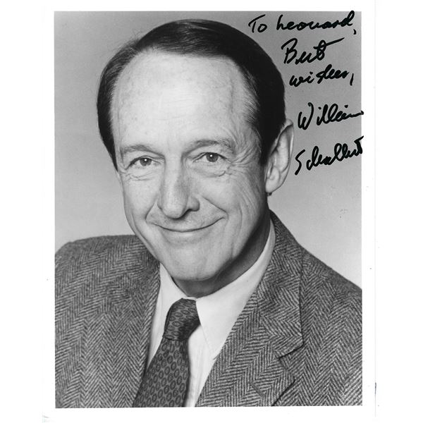 William Schallert Signed Photo