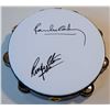 Image 1 : Paul McCartney & Ringo Starr signed 10 Inch Tambourine