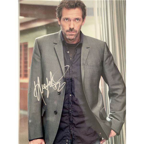 Hugh Laurie Signed House Photo