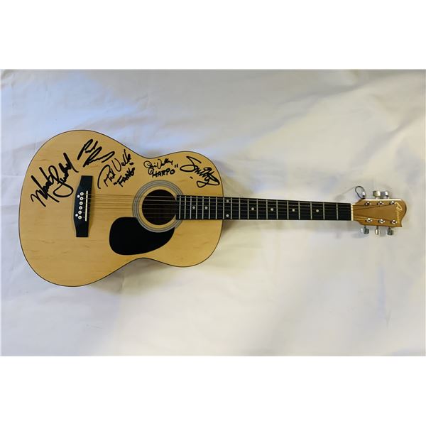 Paul Revere And The Raiders signed blonde Alpine acoustic