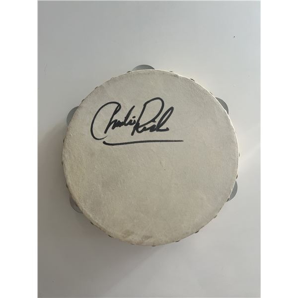 Charlie Rich signed tambourine