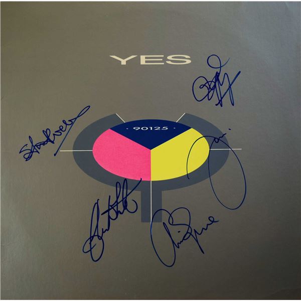 Yes signed 90125 album