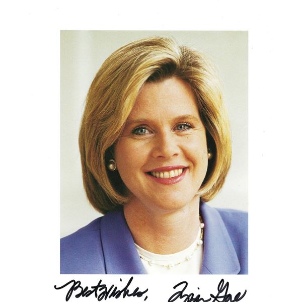 Tipper Gore signed photo