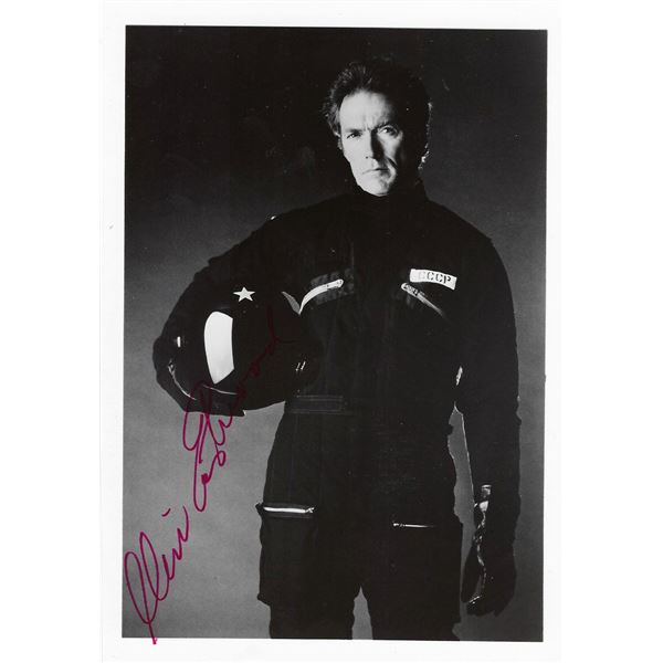 Clint Eastwood signed photo