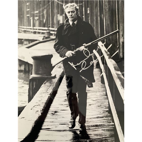 Michael Caine Signed Get Carter Photo