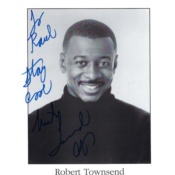 Hollywood Shuffles Robert Townsend signed photo