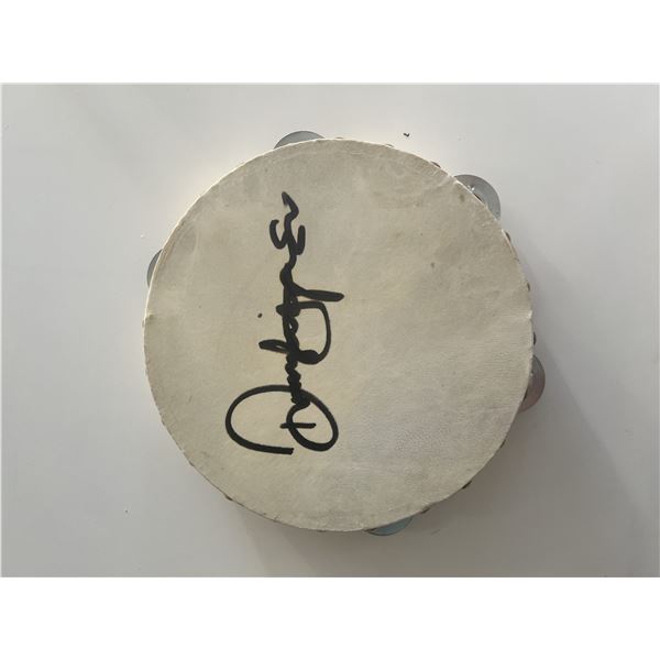 Dizzy Gillespie signed tambourine