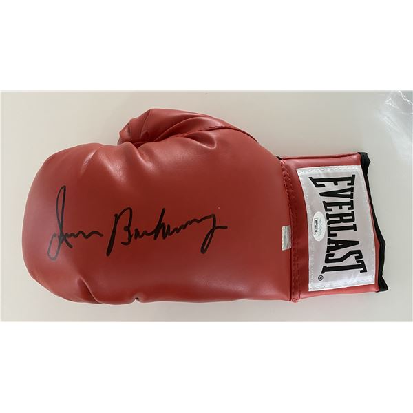 Iran Barkley signed boxing glove