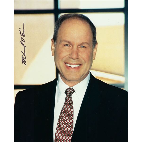 Disney CEO Michael Eisner signed photo