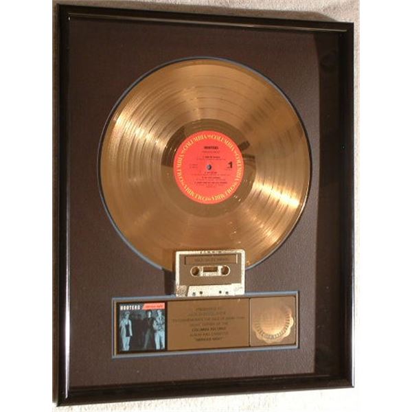 The Hooters Gold Record, Cassette & CD Award