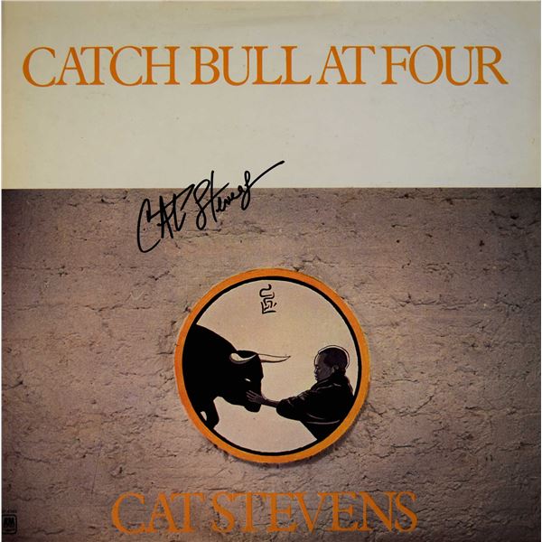 Cat Stevens signed Catch Bull At Four album