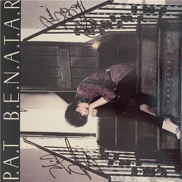 Pat Benatar Precious Time signed album