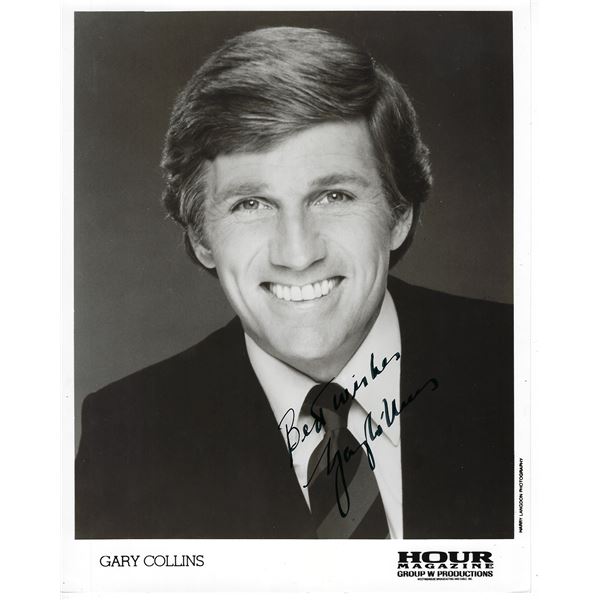 Gary Collins Signed Photo