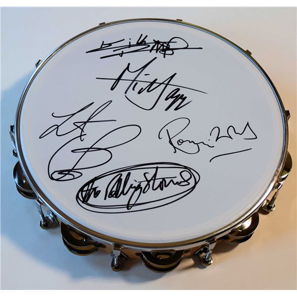 The Rolling Stones signed Tambourine.