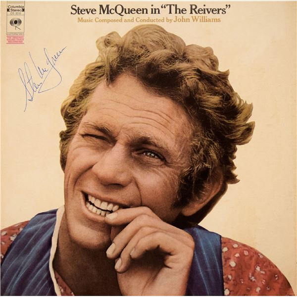 Steve McQueen signed album