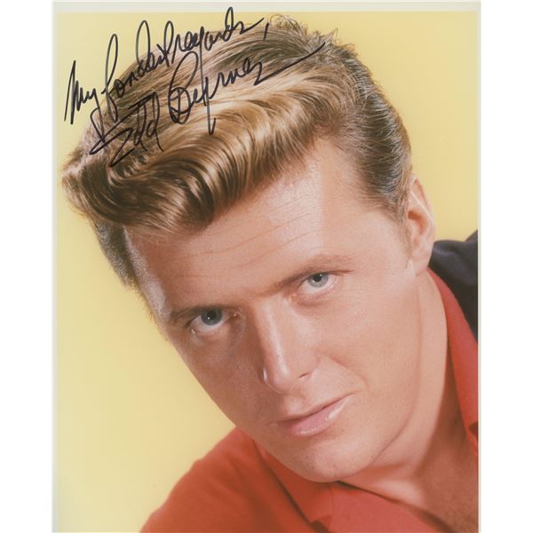 Edd Byrnes signed Sunset Strip photo