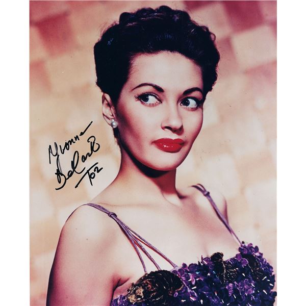 Yvonne De Carlo signed photo