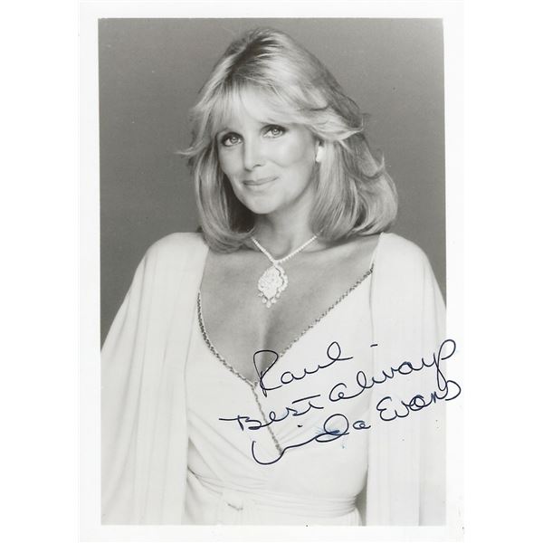 Linda Evans signed photo