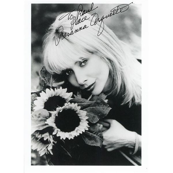 Rosanna Arquette signed photo