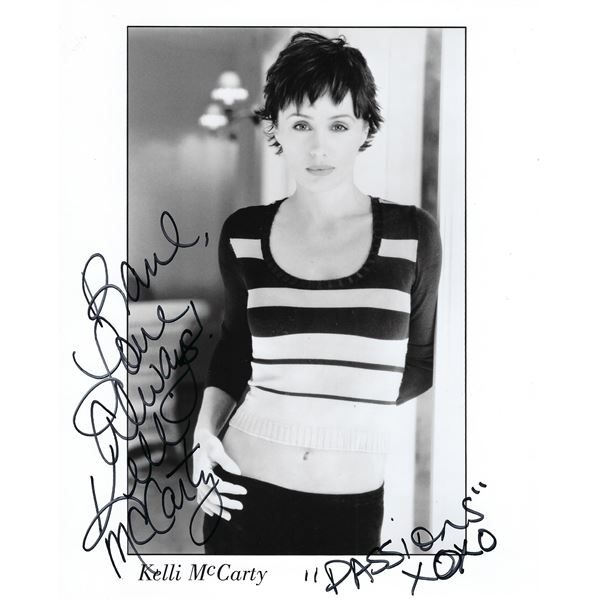 Kelli McCarty signed photo