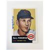 Image 1 : Harry Perkowski signed baseball card