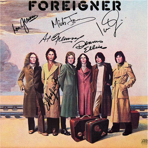 Foreigner signed Debut album