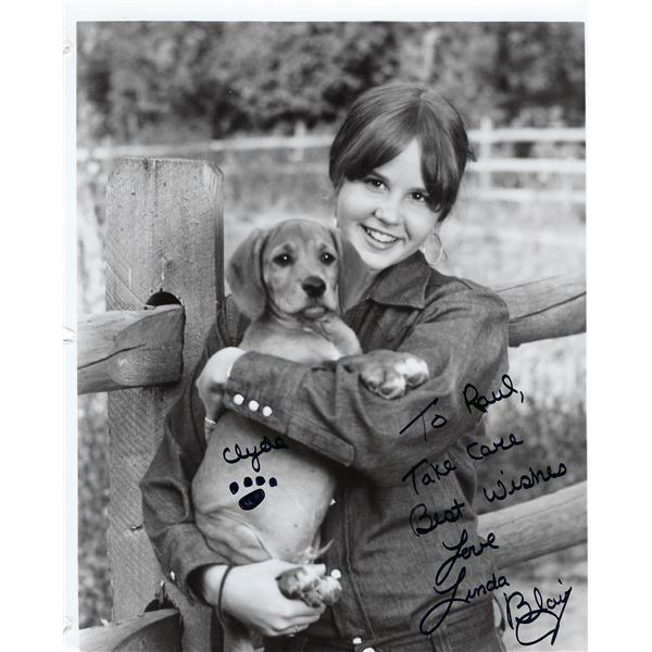 Linda Blair signed photo