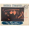 Image 1 : My Reputation Barbara Stanwyck signed Lobby Card