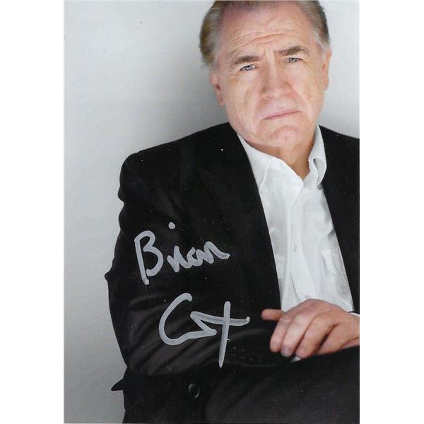 Succession  star Brian Cox signed photo