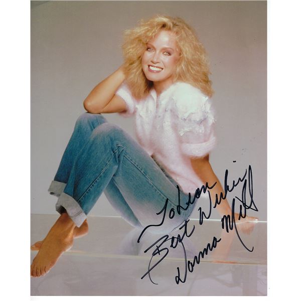 Donna Mills signed photo