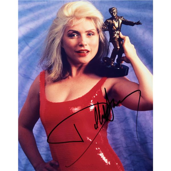 Deborah Harry signed promo photo