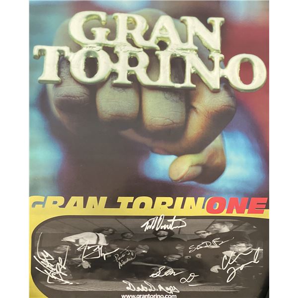 Gran Torino signed poster