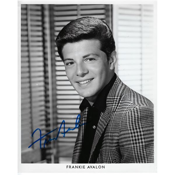 Frankie Avalon signed photo