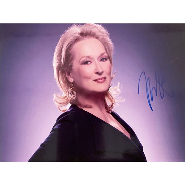 Meryl Streep Signed Photo